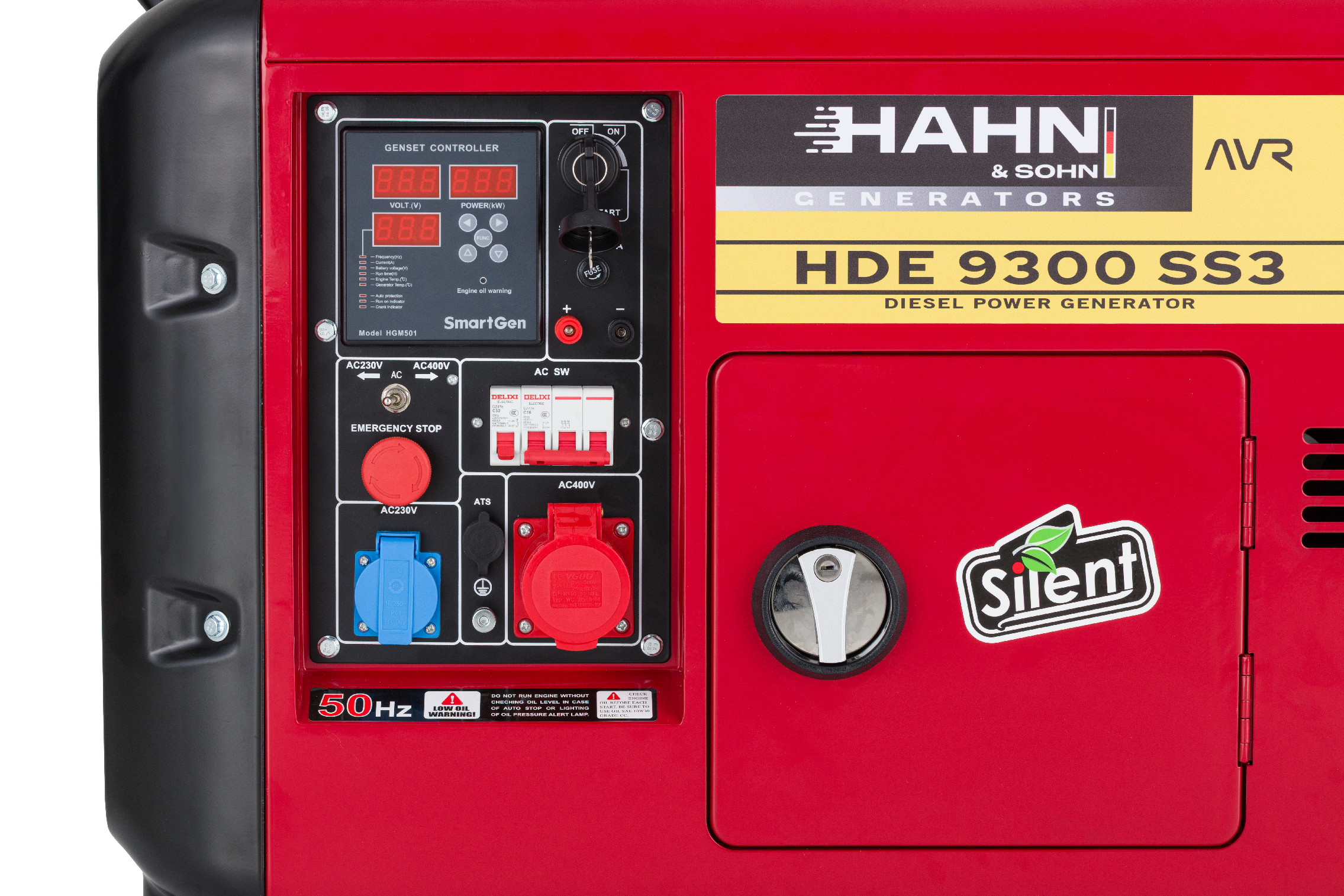 Hahn & Sohn HDE 9300SS3 Dieselová elektrocentrála 6,5 kW