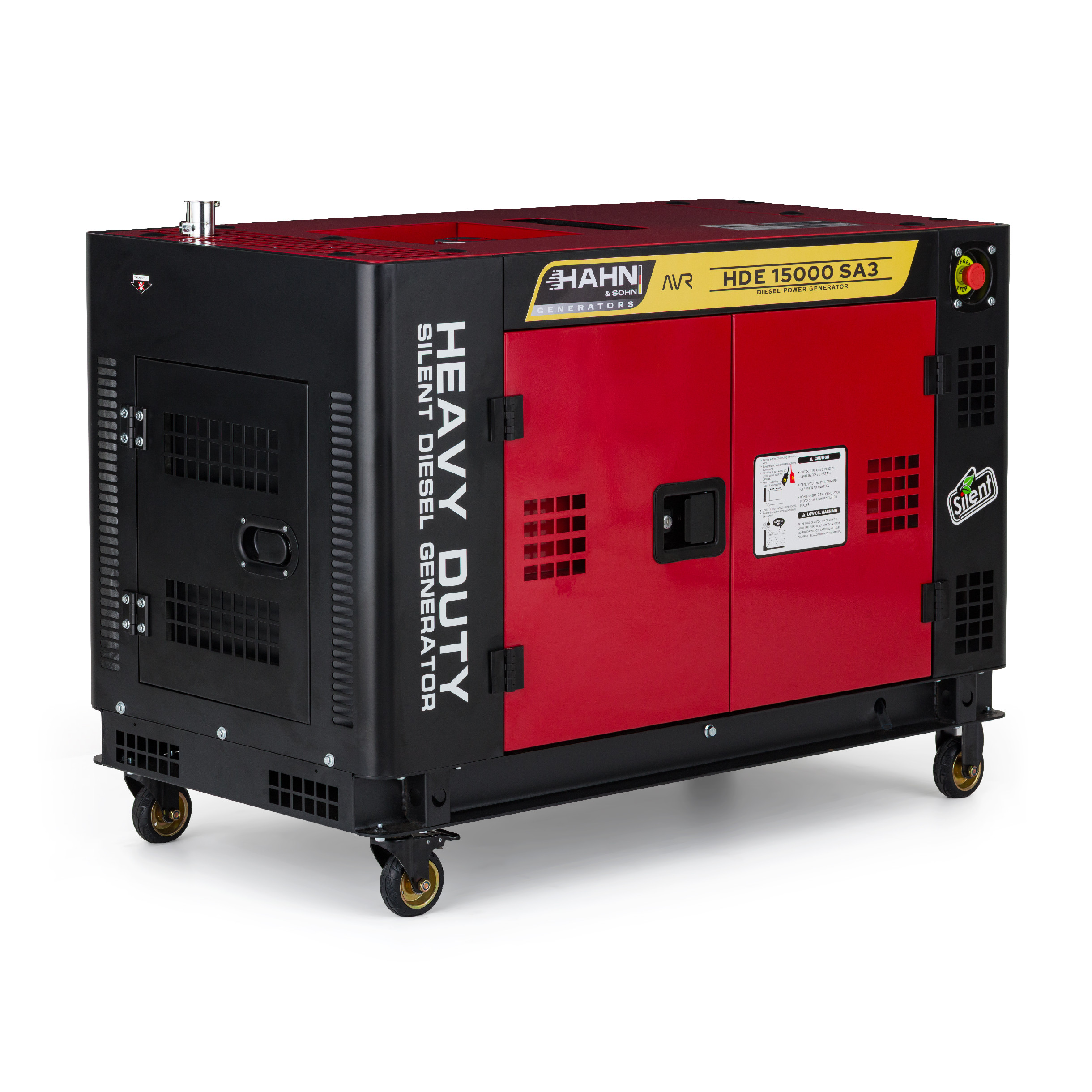 Hahn & Sohn HDE 15000SA3 Tichá dieselová elektrocentrála 12kW