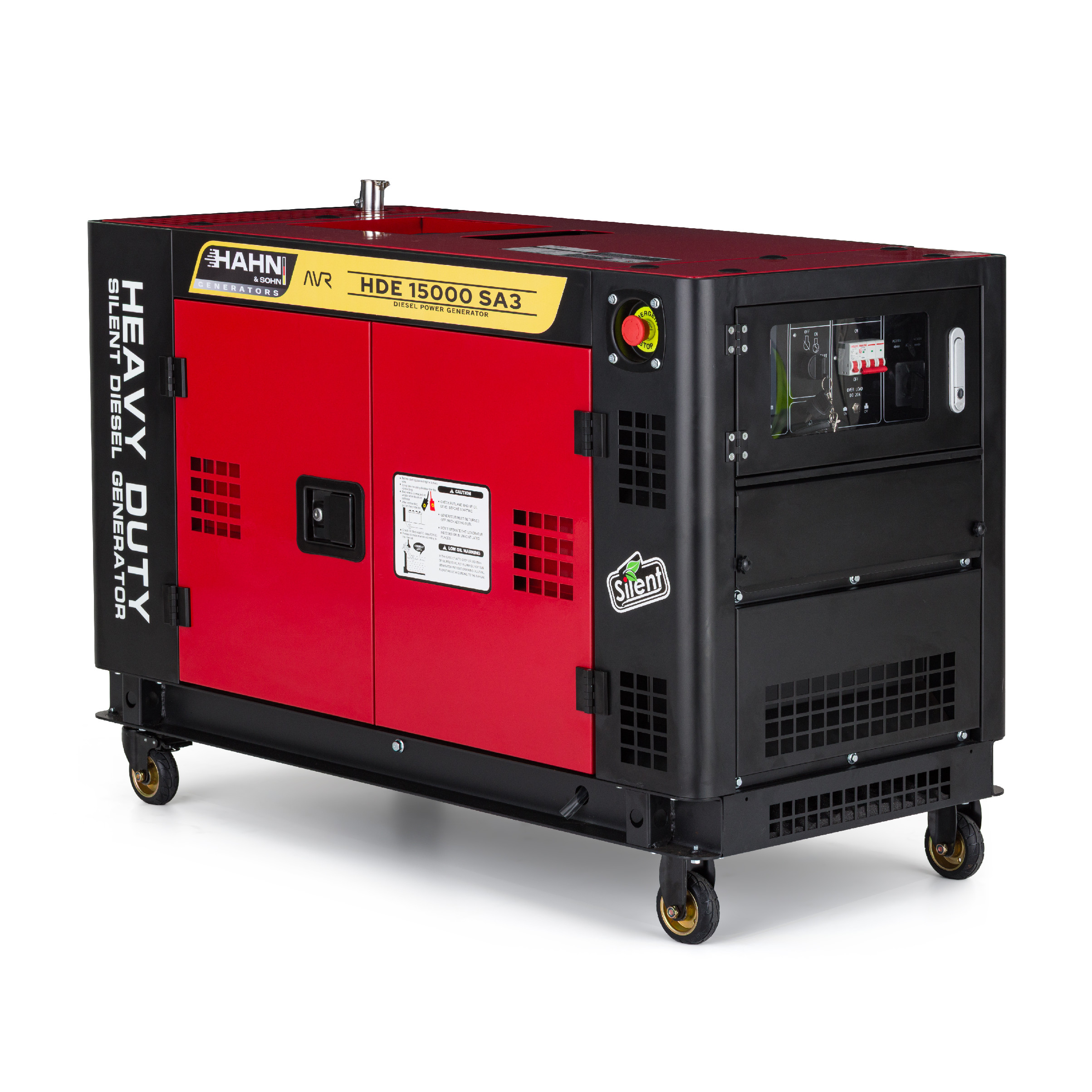 Hahn & Sohn HDE 15000SA3 Tichá dieselová elektrocentrála 12kW