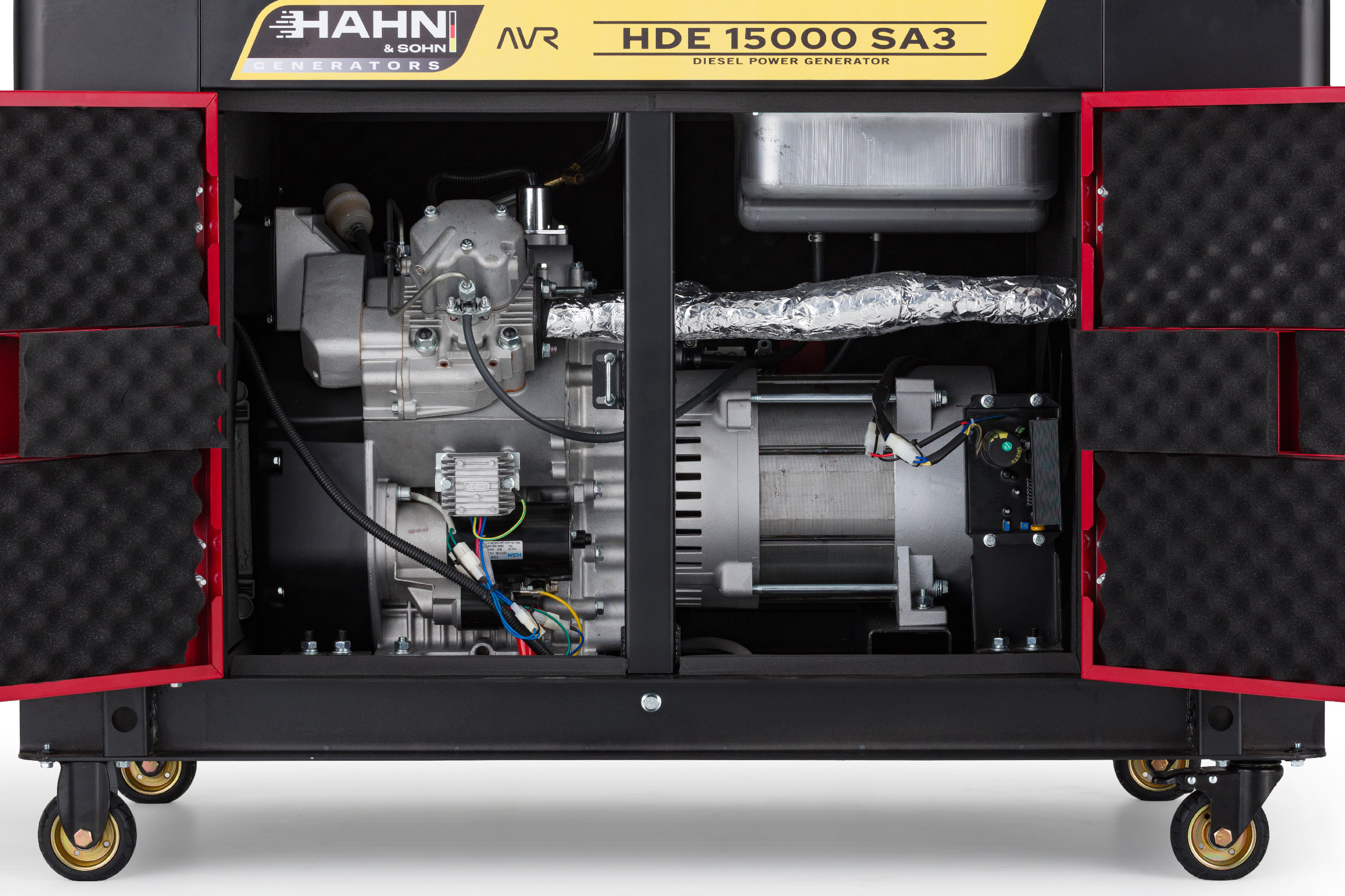 Hahn & Sohn HDE 15000SA3 Tichá dieselová elektrocentrála 12kW