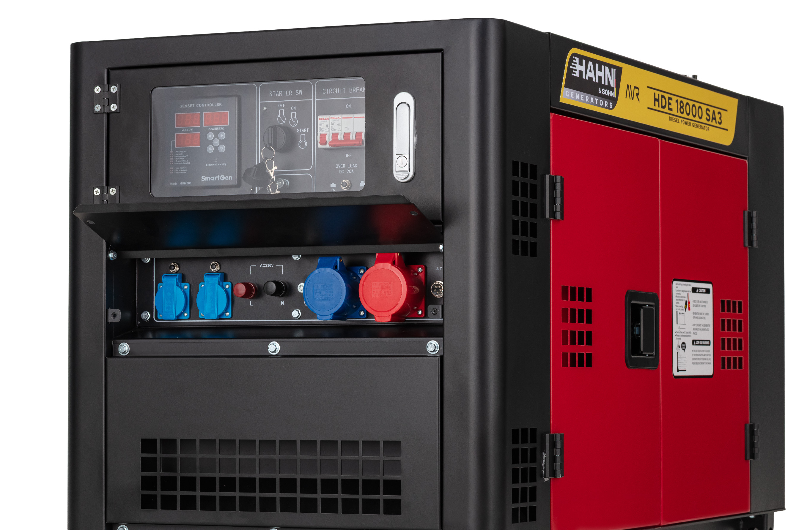 Hahn & Sohn HDE 18000SA3 Dieselová elektrocentrála 15kW