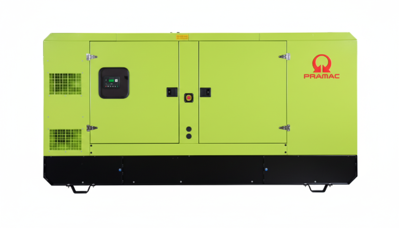 Dieselová elektrocentrála Pramac GDW425B – silent uzavřená verze (CANOPY), 385 kVA / 308 kW