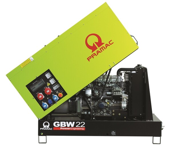 Dieselová elektrocentrála Pramac GBW22P