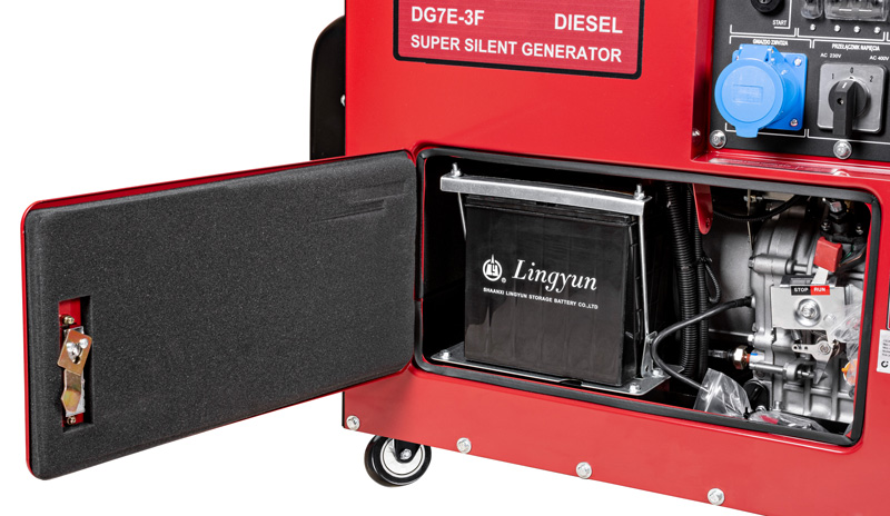 Hahn & Sohn Cedrus DG7E-3F Naftová elektrocentrála 7,1kW - 230/400V