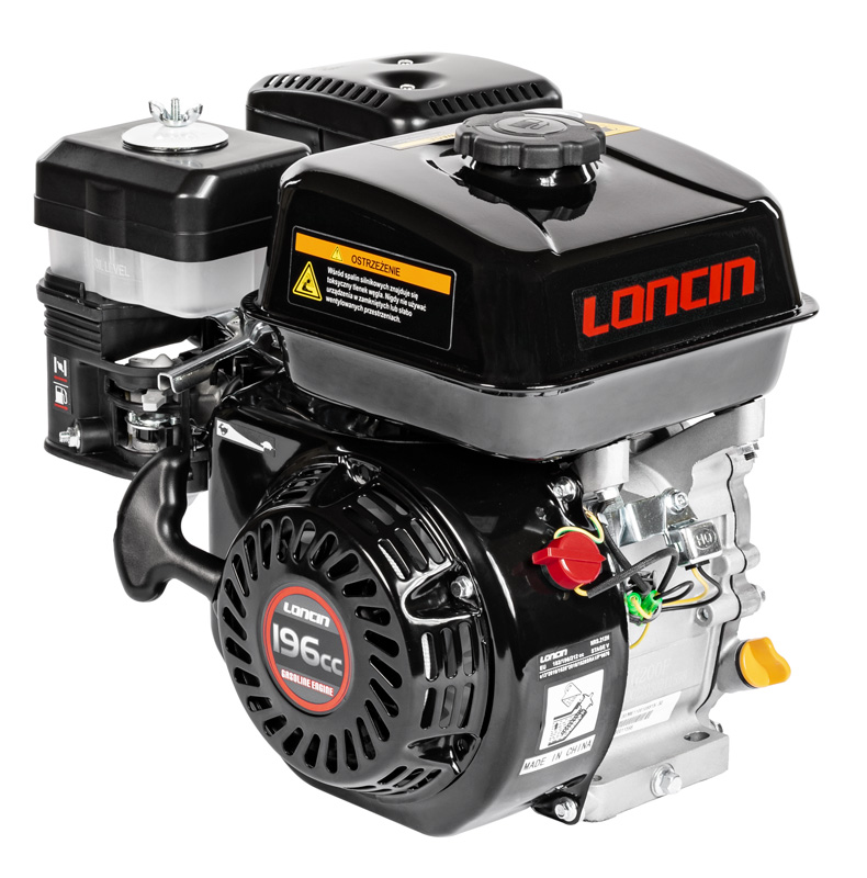 Motor Loncin G200F-A-M horizontální hřídel  20 mm / 53 mm