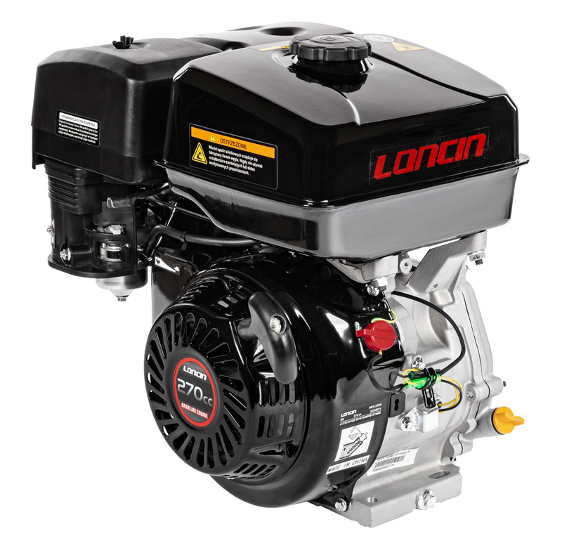 Motor Loncin G270F-A horizontální hřídel  25 mm / 60 mm