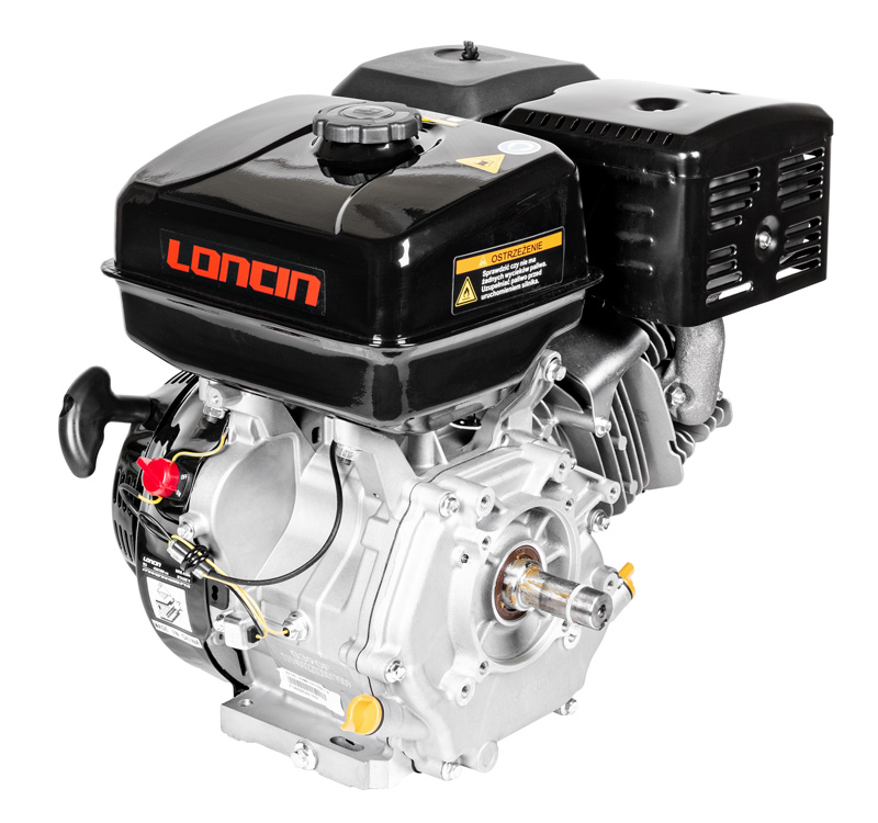 Motor Loncin G390F-A horizontální hřídel  25 mm / 60 mm
