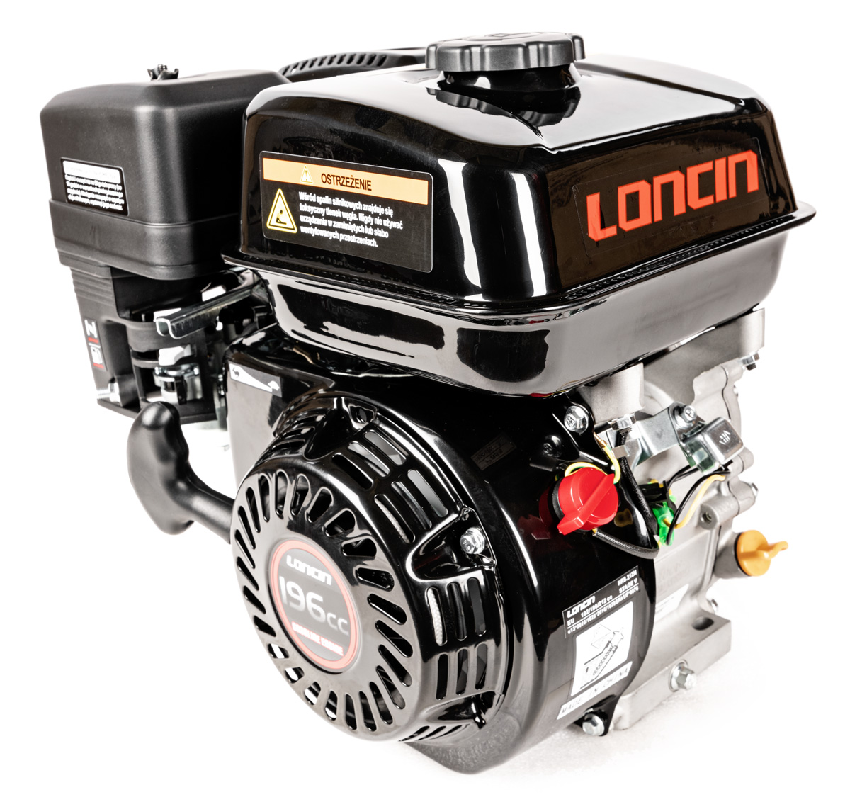 Motor Loncin G200F-ZM horizontální hřídel  19,05 mm / 80 mm