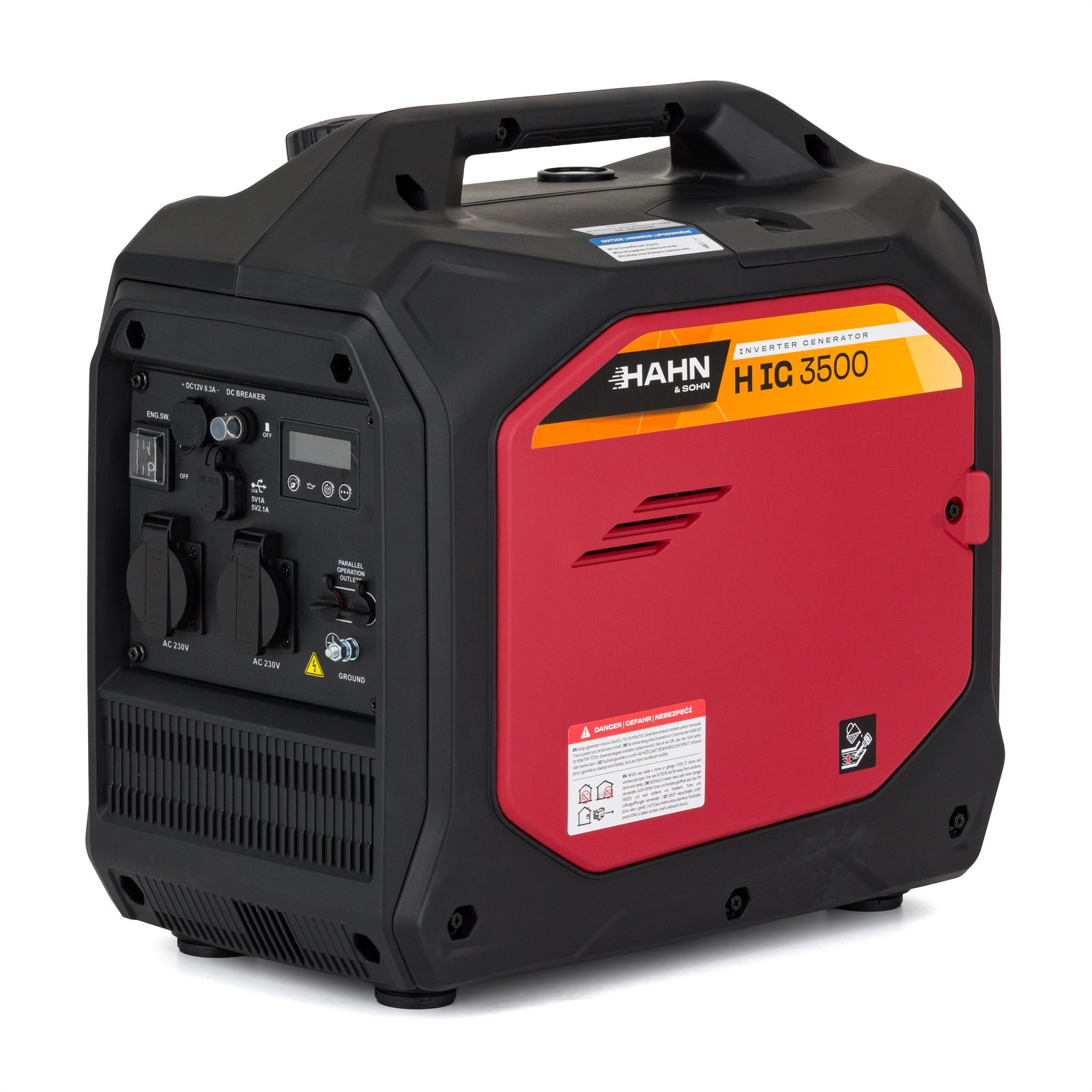 Hahn & Sohn H IG 3500 Invertorová elektrocentrála 3,2kW