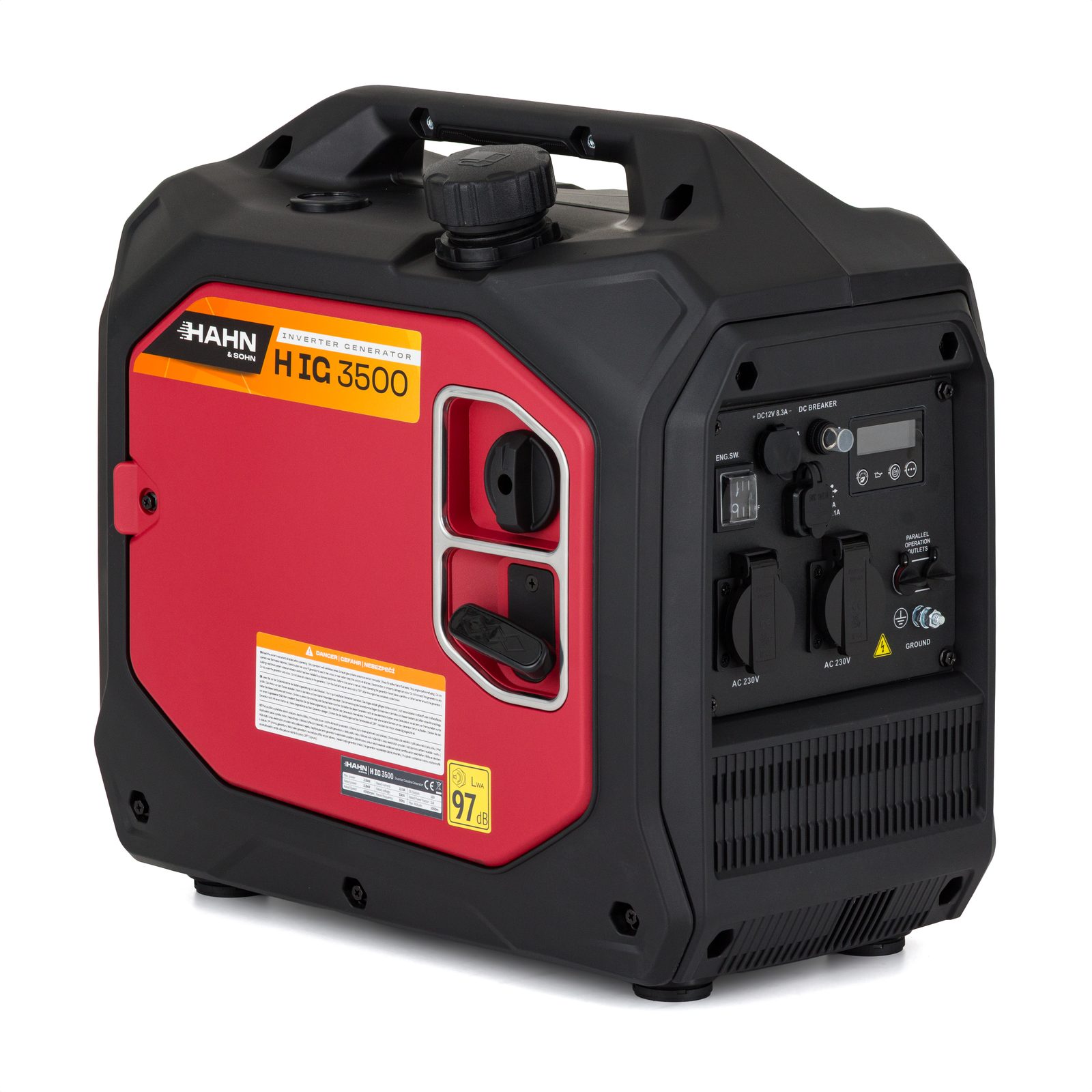 Hahn & Sohn H IG 3500 Invertorová elektrocentrála 3,2kW