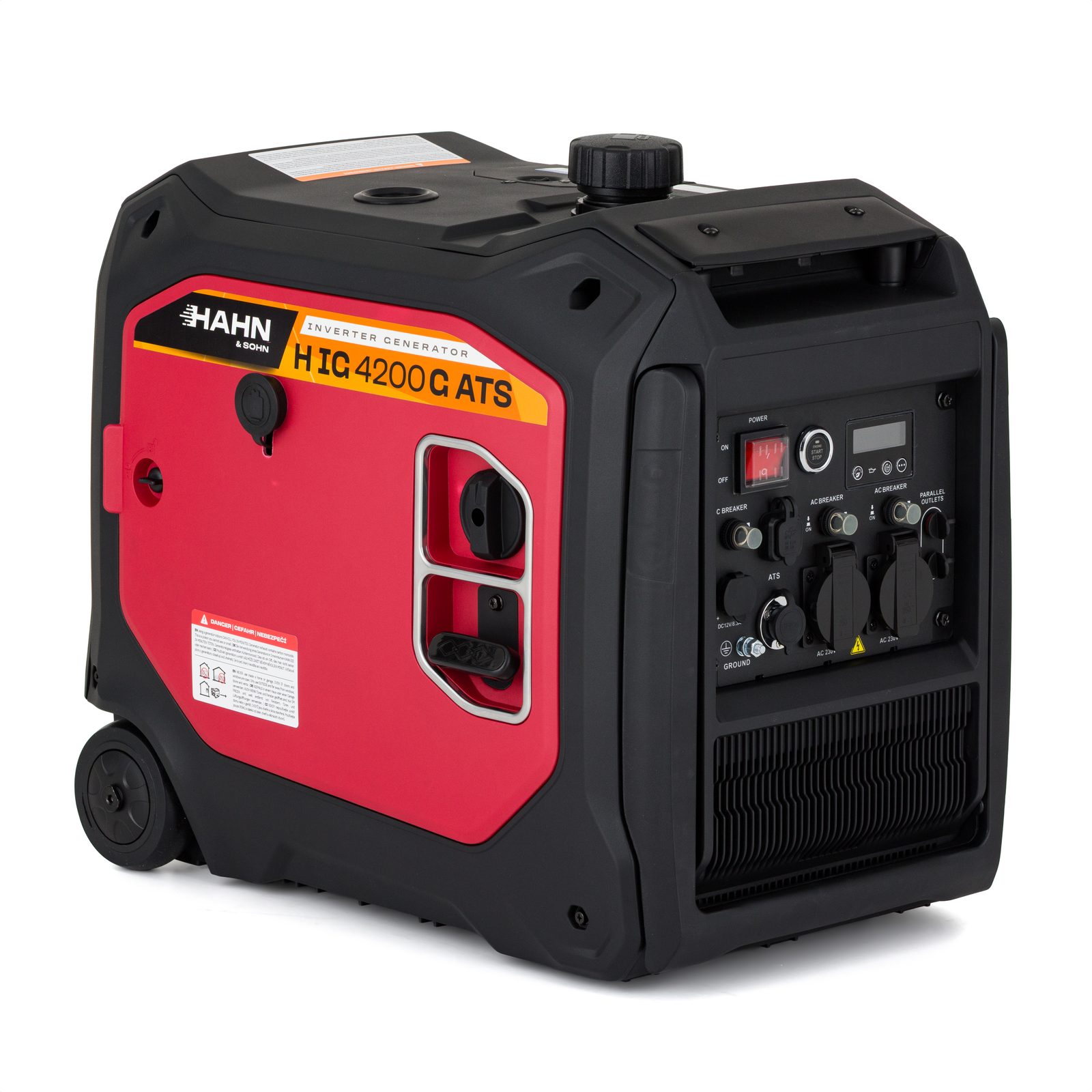 Hahn & Sohn H IG 4200 G ATS Invertorová elektrocentrála benzin/LPG 4,2kW