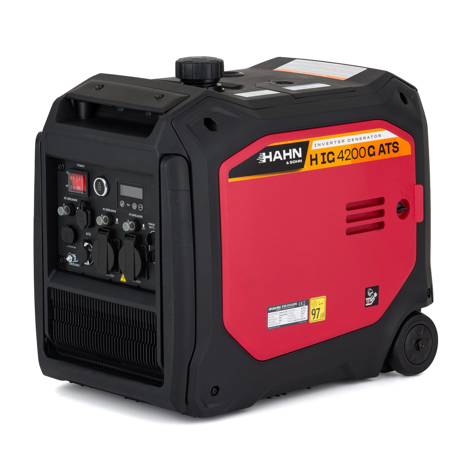Hahn & Sohn H IG 4200 G ATS Invertorová elektrocentrála benzin/LPG 4,2kW