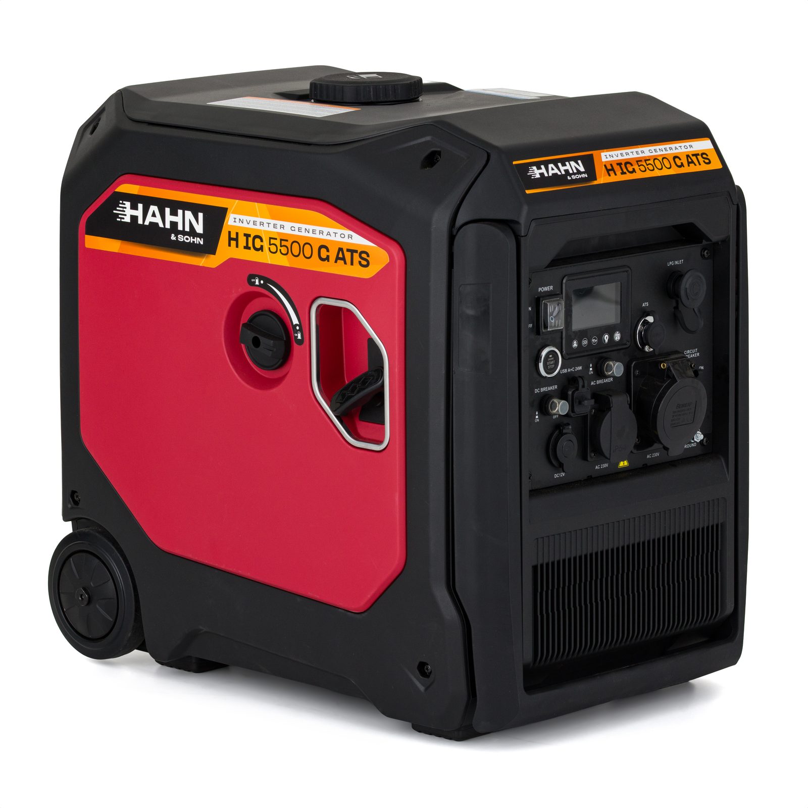 Hahn & Sohn H IG 5500 G ATS Invertorová elektrocentrála benzín/LPG 5,5