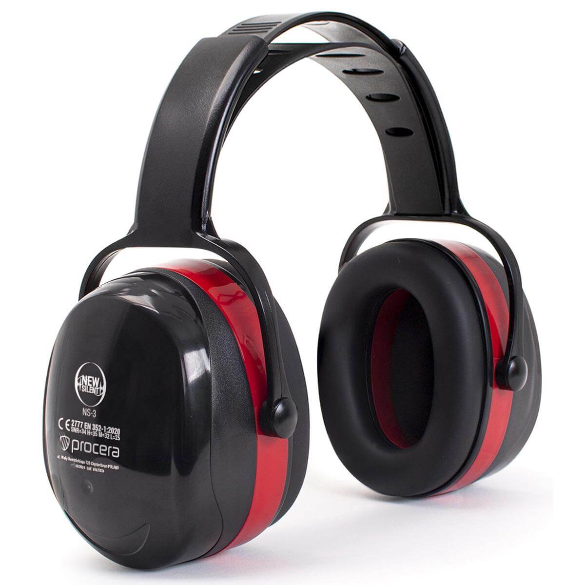 Mušlové chrániče sluchu PROCERA NEW SILENT NS-3 (SNR 34 dB)