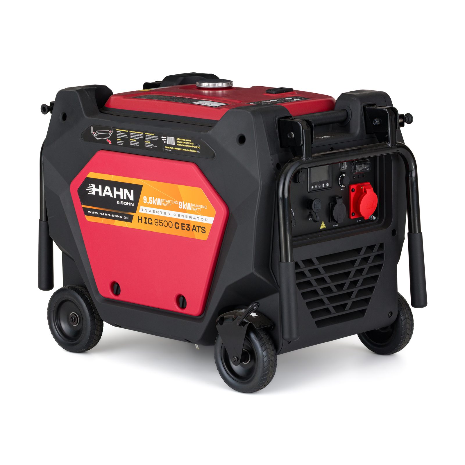 Hahn & Sohn H IG 9500 G E3 ATS Invertorová elektrocentrála 9,5kW