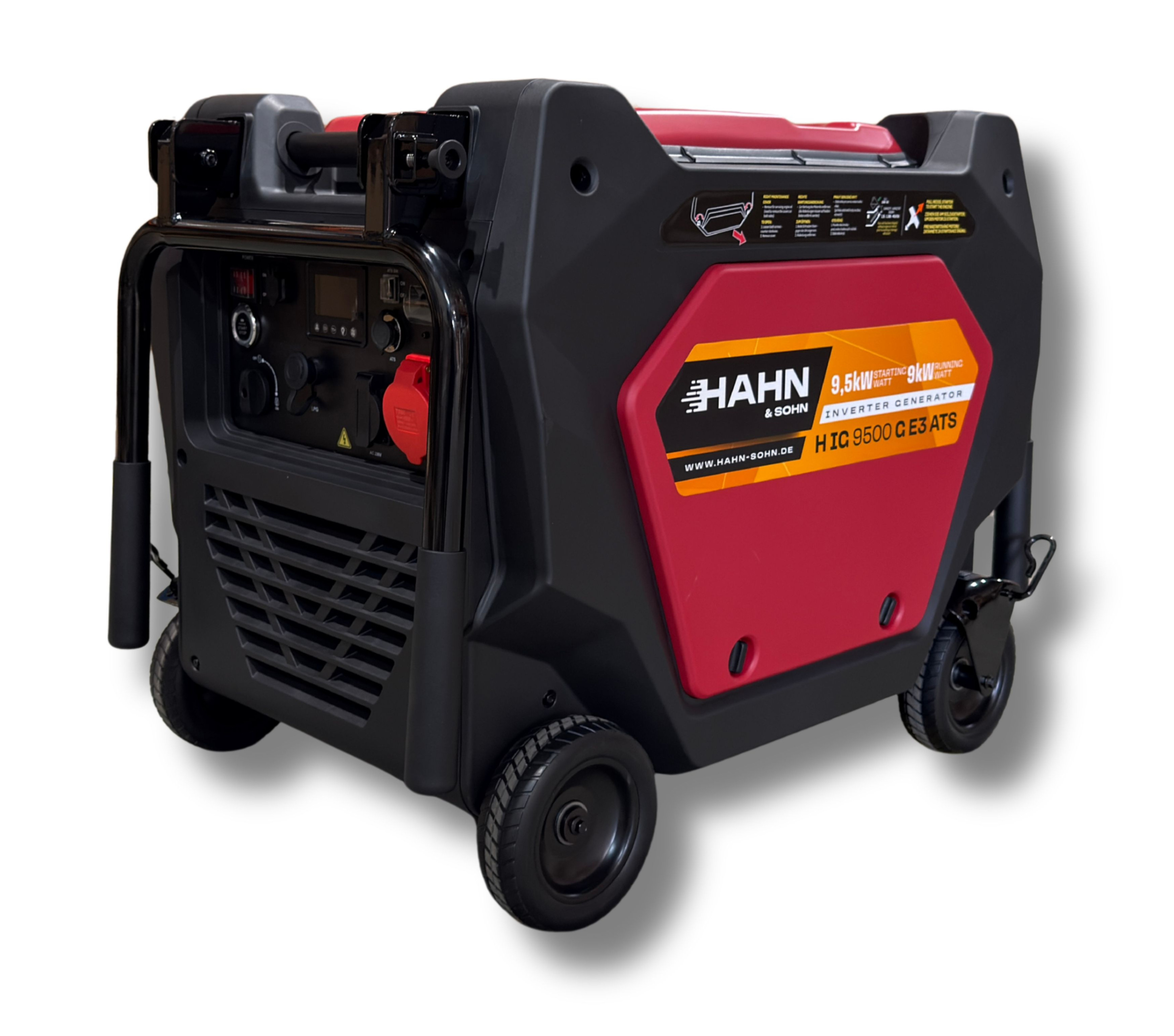 Invertorová elektrocentrála Hahn & Sohn H IG 9500 G E3 ATS