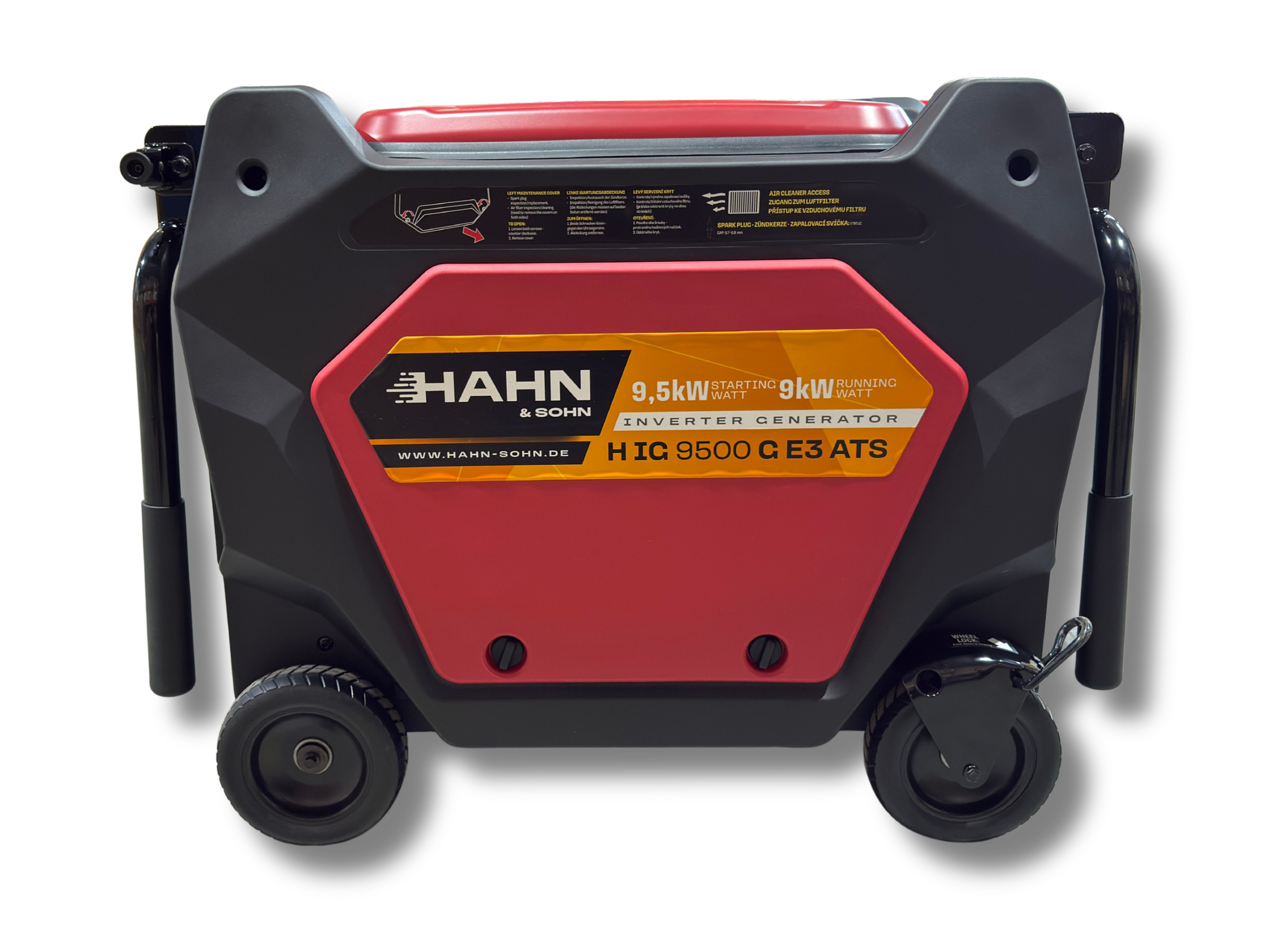 Hahn & Sohn H IG 9500 G E3 ATS Invertorová elektrocentrála 9,5kW