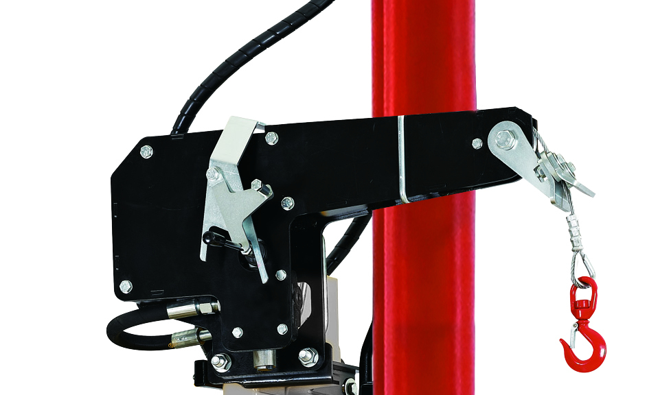 Hydraulický naviják pro 18 a 22 TON – příslušenství pro štípače VARI