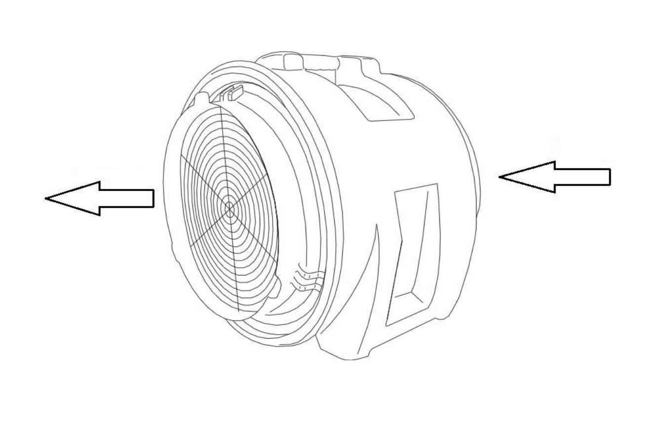 Mobilní axiální ventilátor Master BL 8800
