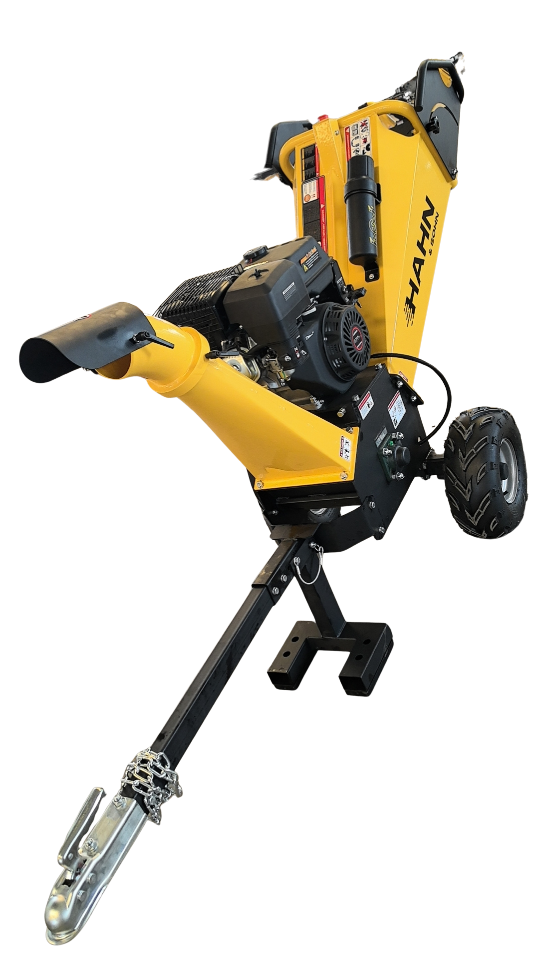 Hahn & Sohn HDV03APRO-E Benzínový zahradní štěpkovač s elektrickým startem