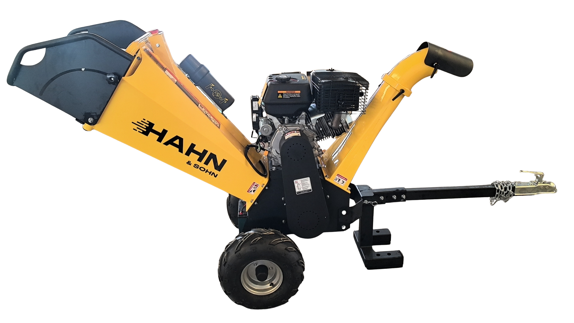 Hahn & Sohn HDV03APRO-E Benzínový zahradní štěpkovač s elektrickým startem