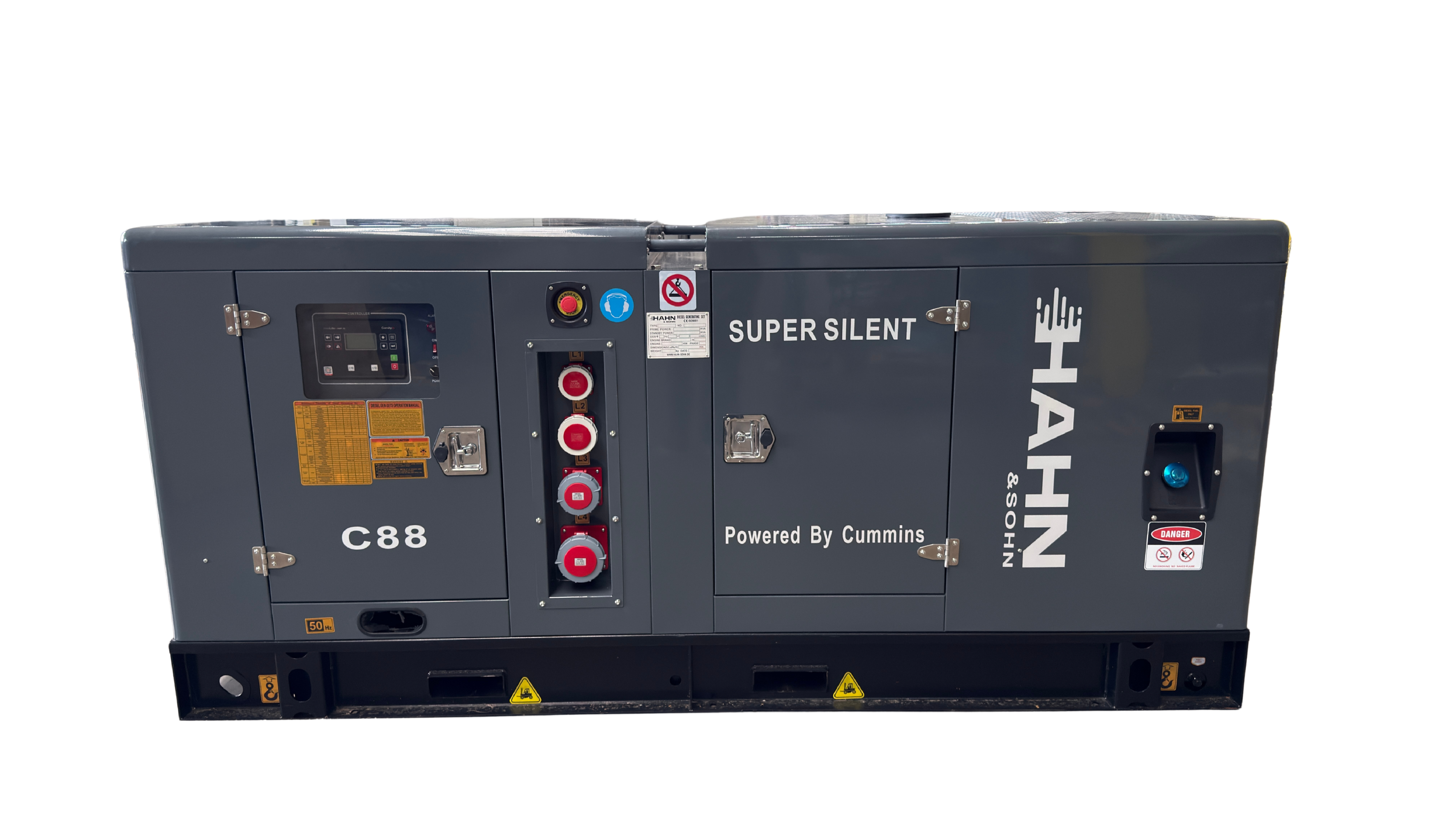 Hahn & Sohn naftová elektrocentrála C88