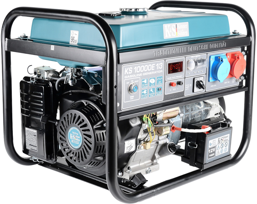 Könner & Söhnen KS 10000E 1/3 Benzínová elektrocentrála 8kW, 230/400V