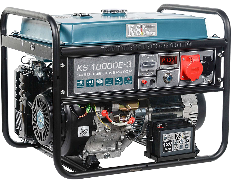 Könner & Söhnen CZ Könner & Söhnen Benzínová elektrocentrála KS 10000E 3