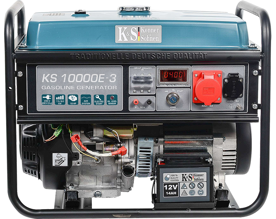 Könner & Söhnen CZ Könner & Söhnen Benzínová elektrocentrála KS 10000E 3