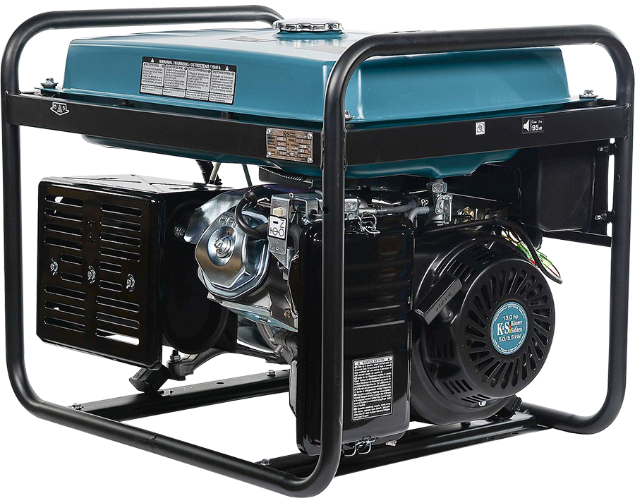 Könner & Söhnen KS 7000 Benzínová elektrocentrála AVR, 5.5kW, 230V