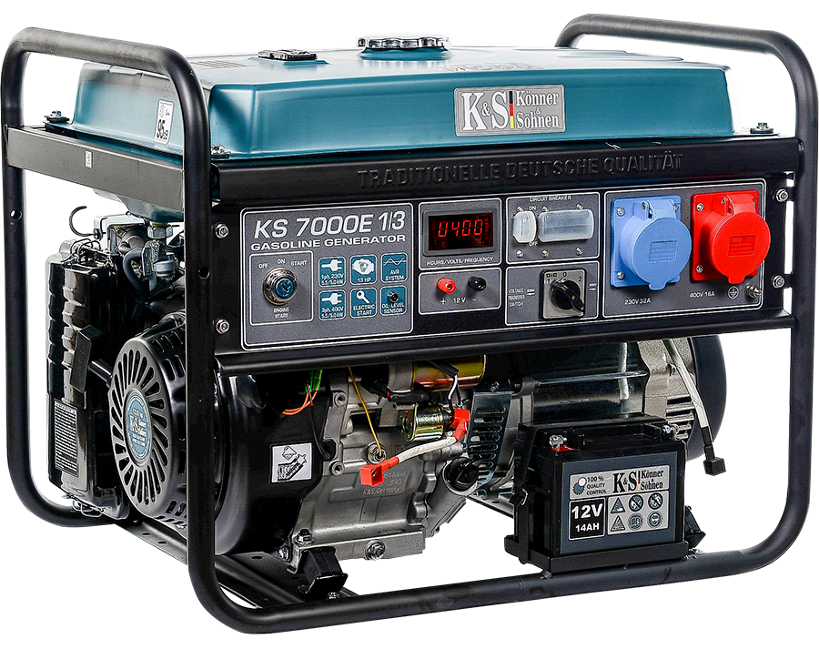 Könner & Söhnen CZ Könner & Söhnen Benzínová elektrocentrála KS 7000E 1/3