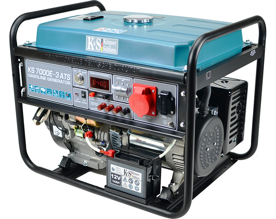 Könner & Söhnen CZ Könner & Söhnen Benzínová elektrocentrála KS 7000E-3 ATS