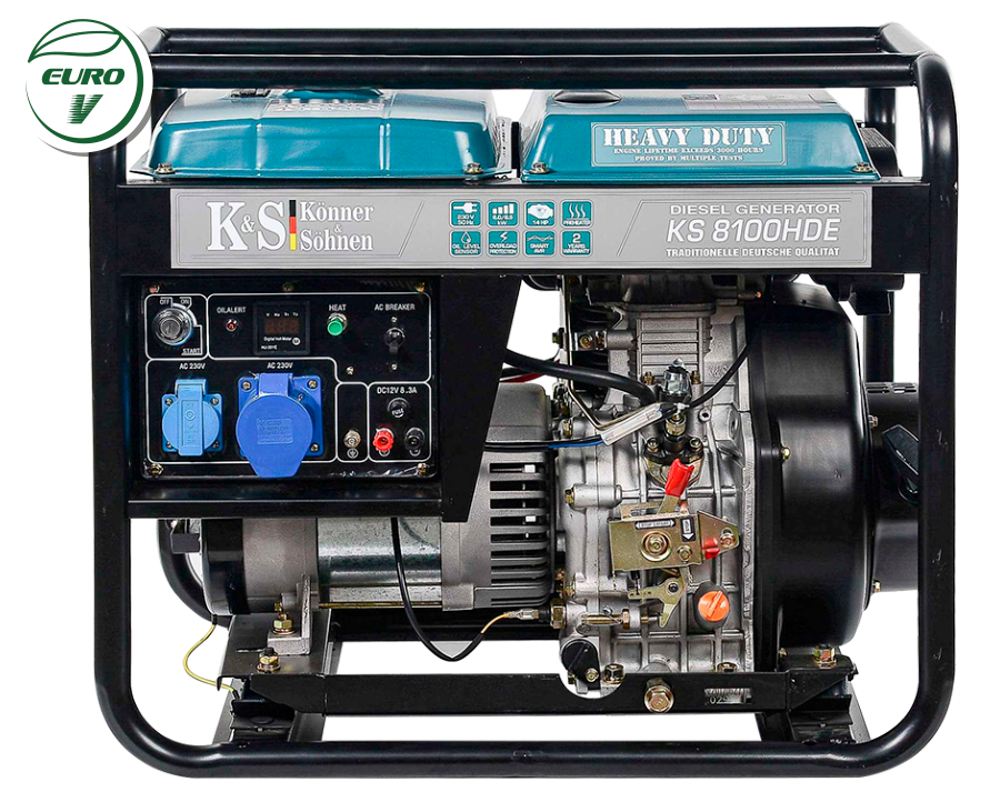 Könner & Söhnen CZ Könner & Söhnen Naftová elektrocentrála KS 8100HDE (EURO V)