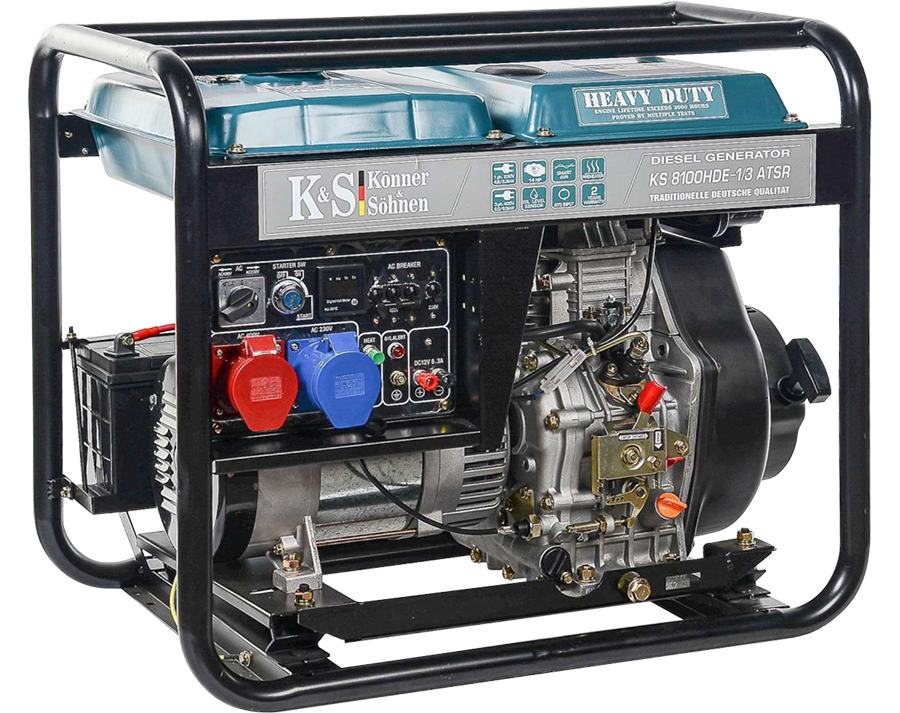 Könner & Söhnen CZ Könner & Söhnen Naftová elektrocentrála KS 8100HDE 1/3 ATSR