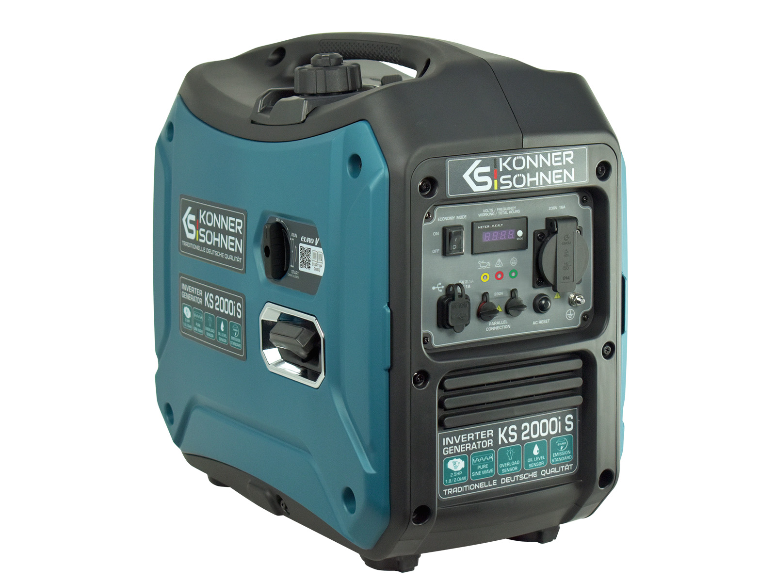 Könner & Söhnen KS 2000i S Invertorová elektrocentrála 2000W, 230V