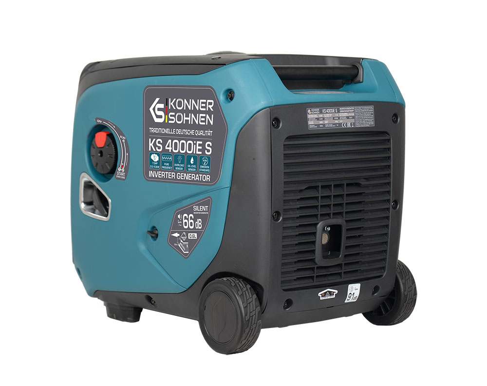Könner & Söhnen KS 4000iE S ATSR Invertorová elektrocentrála 4kW, 230V