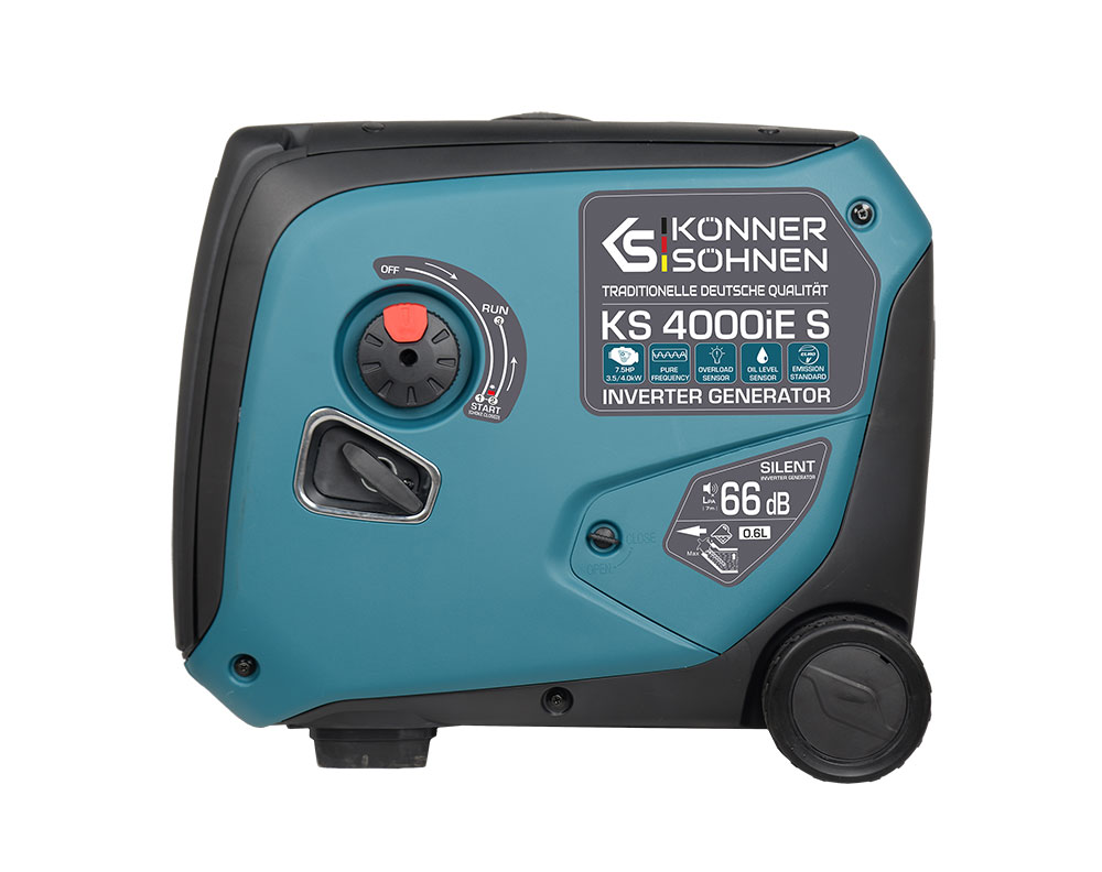 Könner & Söhnen KS 4000iE S ATSR Invertorová elektrocentrála 4kW, 230V