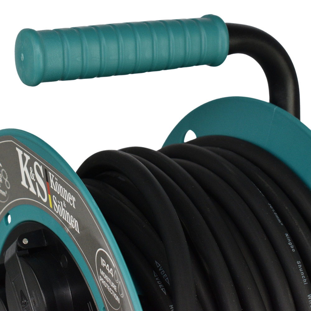 Könner & Söhnen KS CR-15M Prodlužovací kabel 15m, 4x230V, 3×1,5 mm2