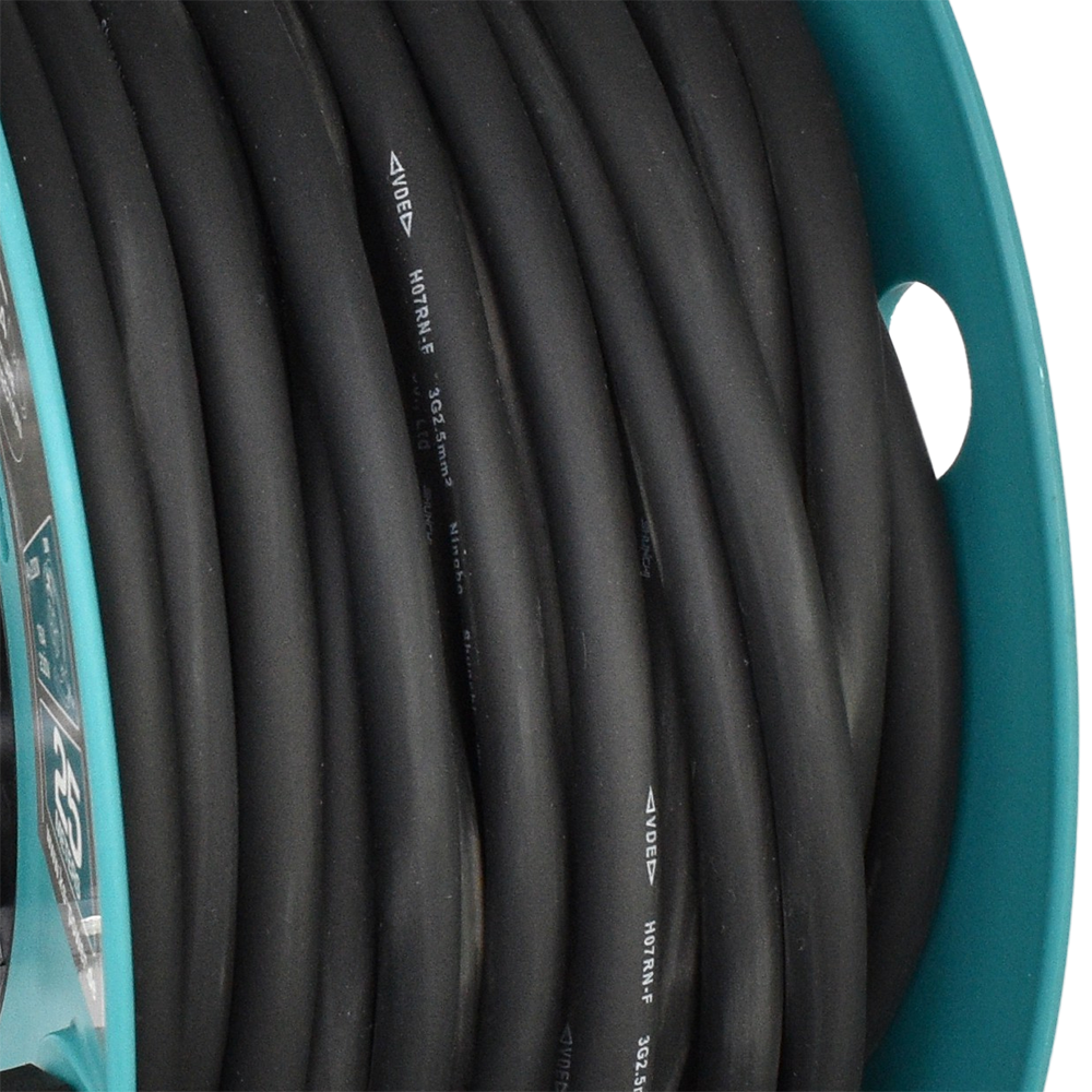 Könner & Söhnen KS CR-15M Prodlužovací kabel 15m, 4x230V, 3×1,5 mm2