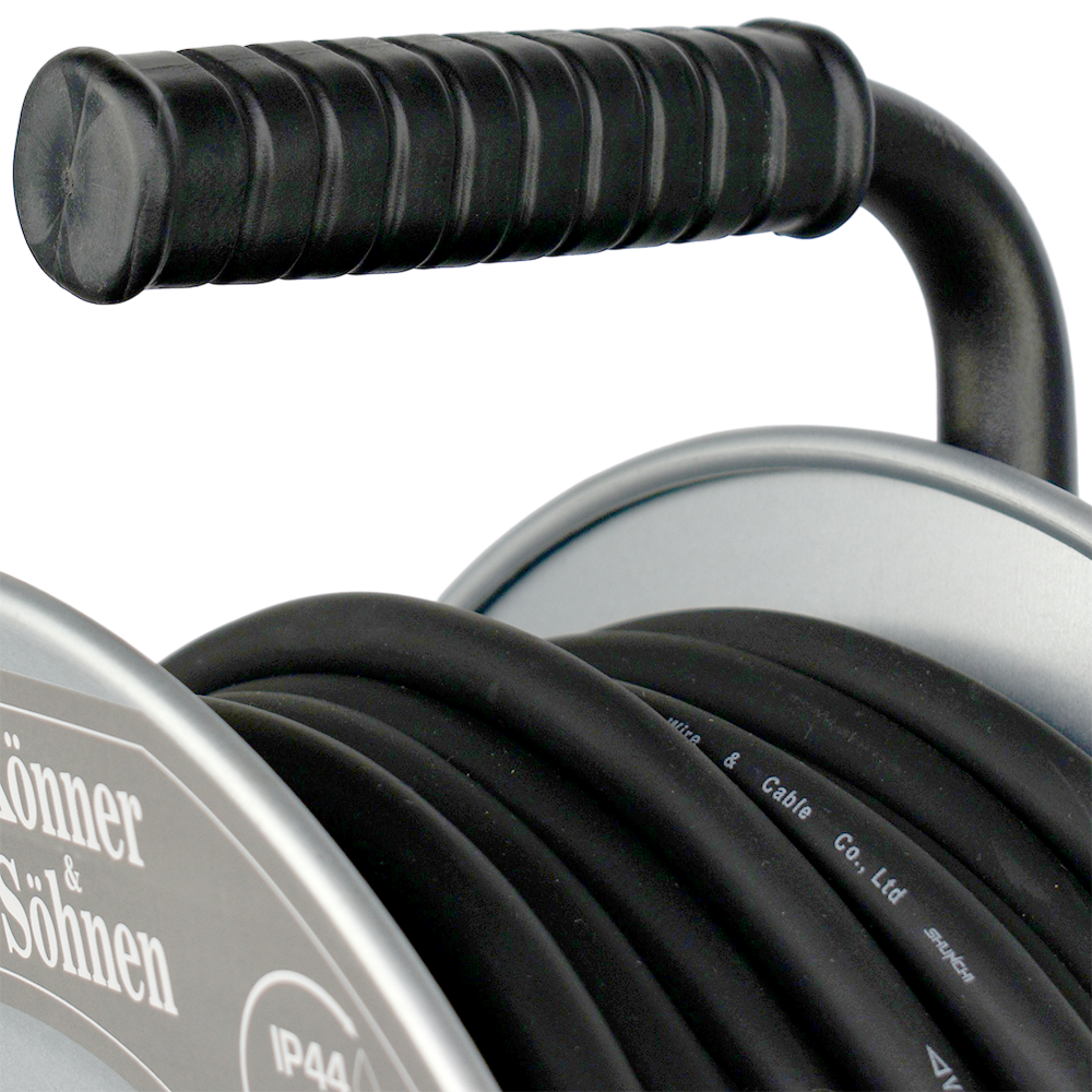 Könner & Söhnen KS CRM-30M Prodlužovací kabel 30m, 4x230V, 3x2,5 mm2