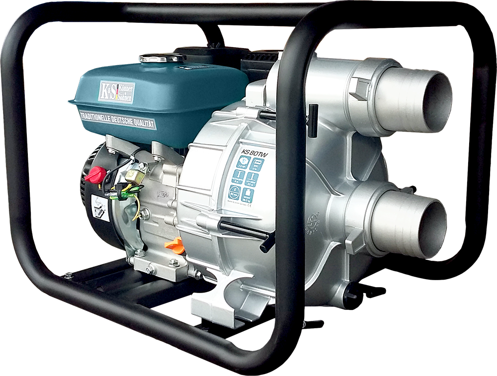 Könner & Söhnen KS 80 TW Motorové benzinové čerpadlo 7.0 HP