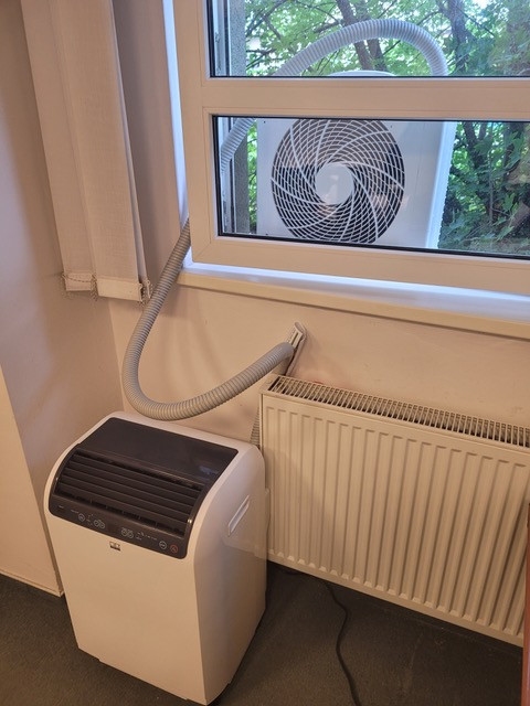 Remko RKL 495 DC S-Line (bílá)  Mobilní klimatizace bez výfukové hadice