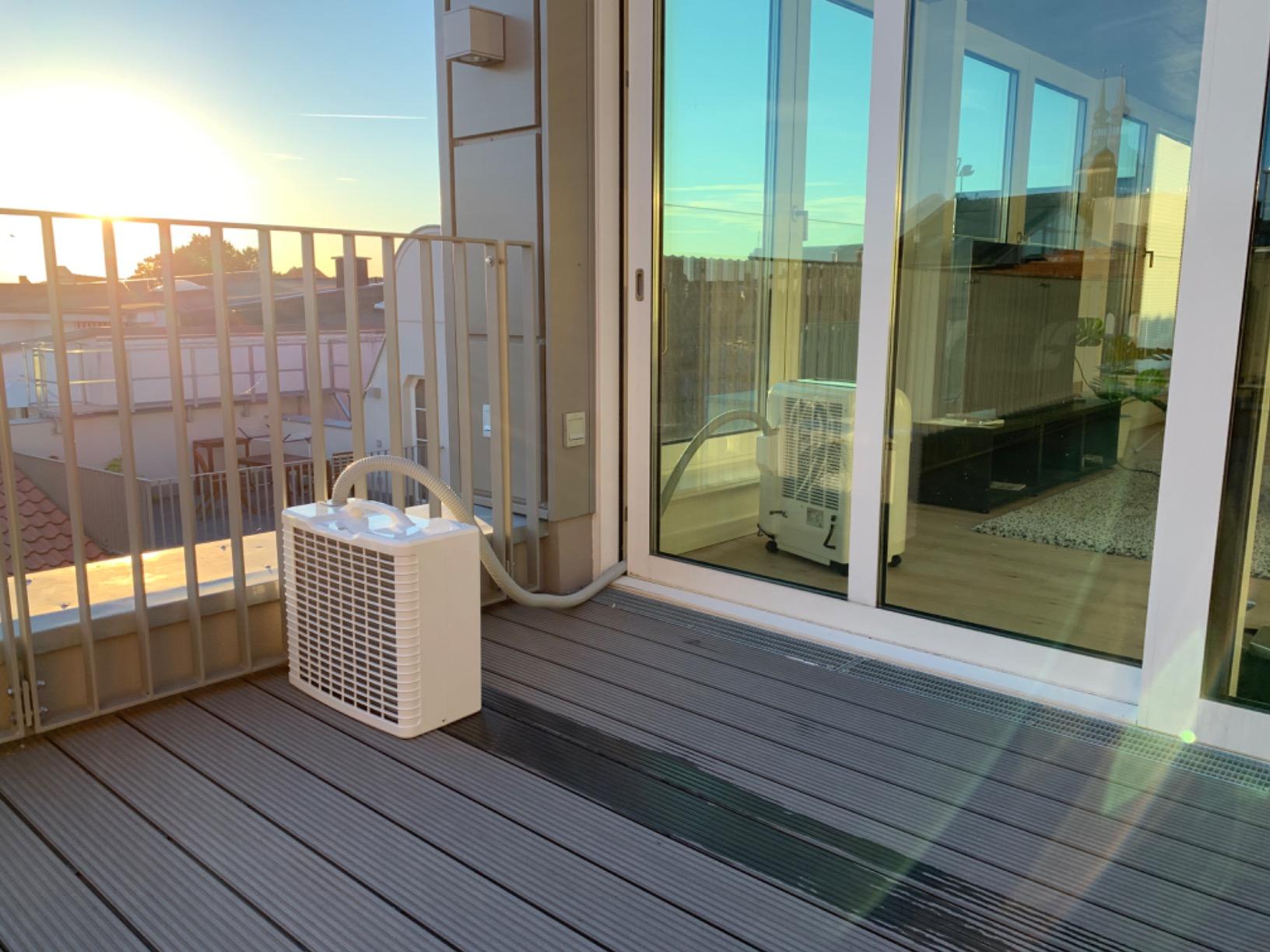 Remko RKL 495 DC S-Line (stříbrná)  Mobilní klimatizace bez výfukové hadice