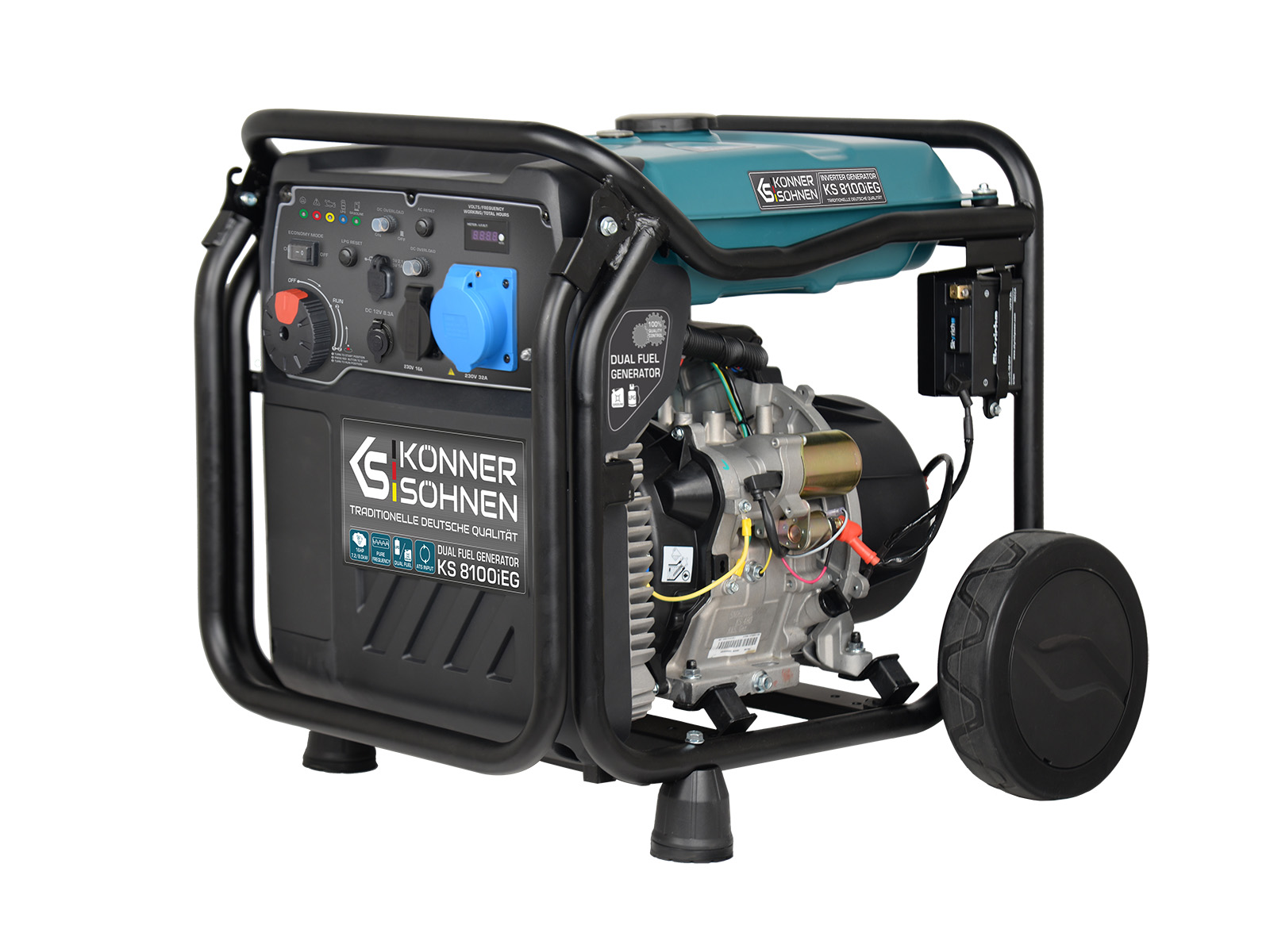 Könner & Söhnen CZ Könner & Söhnen Invertorová benzínová/LPG elektrocentrála KS 8100i EG