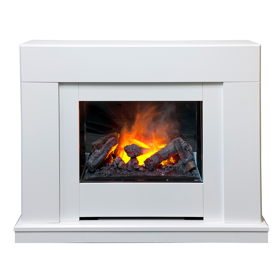 Cavalli Dimplex elektrický krb bílý s optimyst