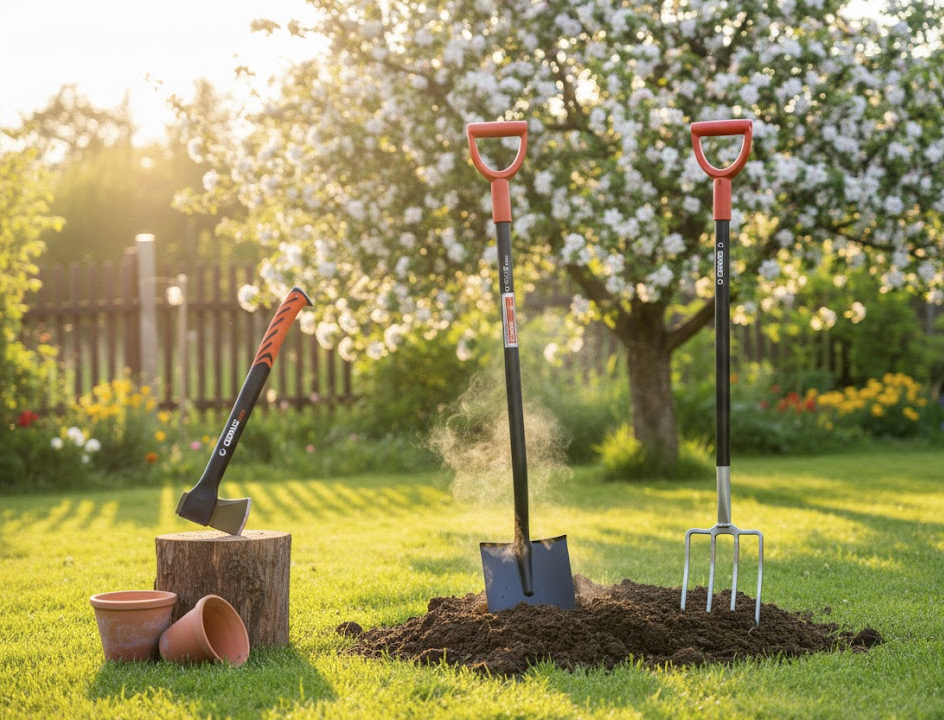 Neu im Sortiment: Handgartengeräte von Hahn & Sohn Cedrus – Qualität, die Sie bei jedem Arbeitsschritt spüren