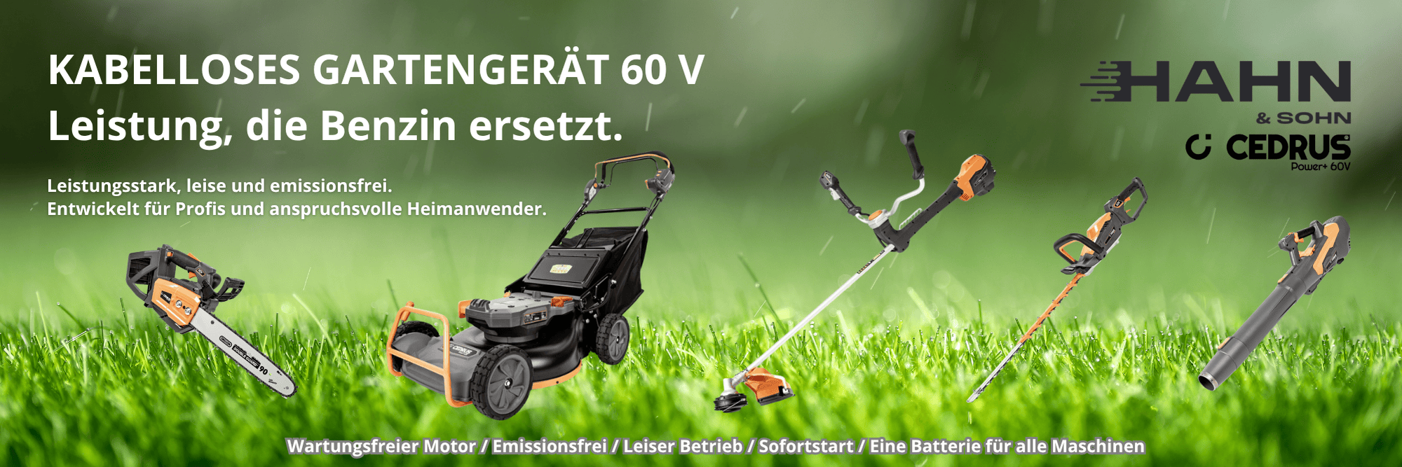 Gartengeräte AKU 60V