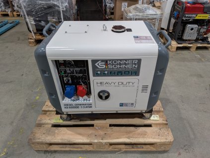 OUTLET - Könner & Söhnen Diesel-Generator KS 9300 DE 1/3 ATSR