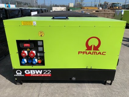 Pramac GBW 22Y mit Schallschutzhaube und AVR-Regler