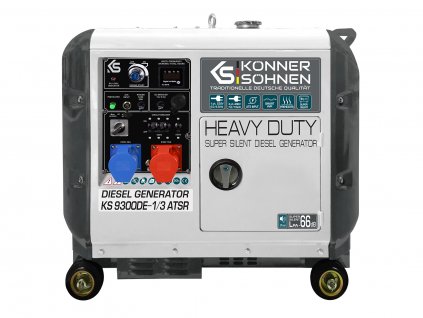 OUTLET - Könner & Söhnen Diesel-Generator KS 9300 DE 1/3 ATSR 230V/380V